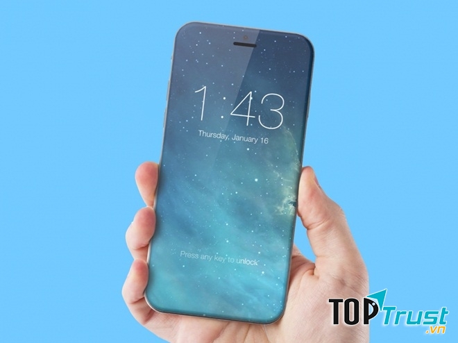 iPhone 8 sẽ sử dụng màn hình Amoled không viền