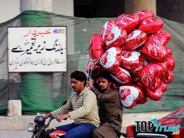 Ngày lễ tình nhân ở đất nước Hồi giáo này vẫn ngày càng trở nên rộn ràng