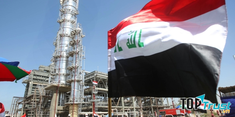Iraq đứng thứ 7 thế giới về xuất khẩu dầu mỏ