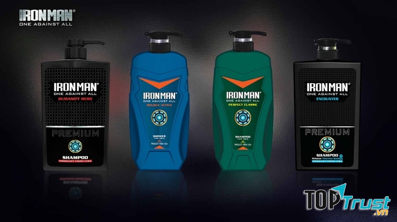 Dầu gội đầu Iron Man.