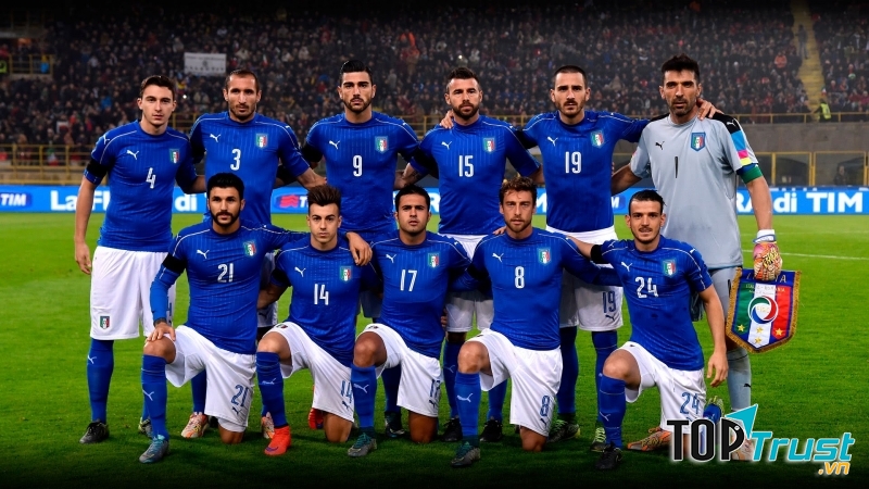 HLV Giampiero Ventura đang sở hữu đội hình giá trị 370 triệu euro