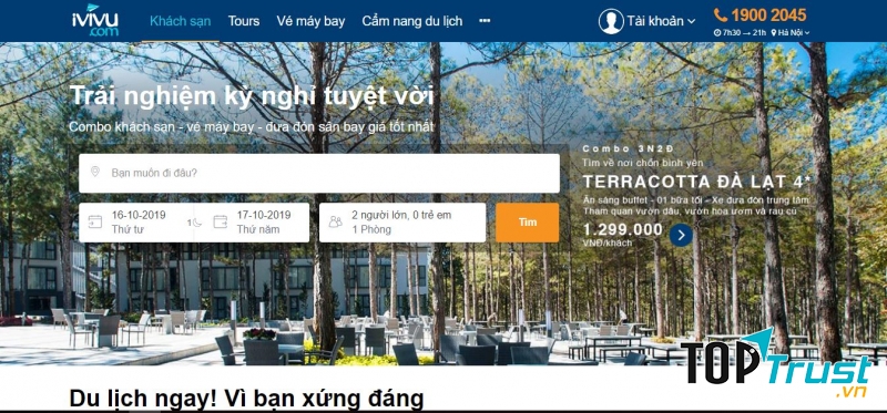 Trang Web của Ivivu