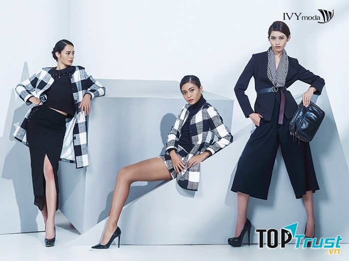 Dàn mẫu  Vietnam's Next Top Model trong trang phục của hãng