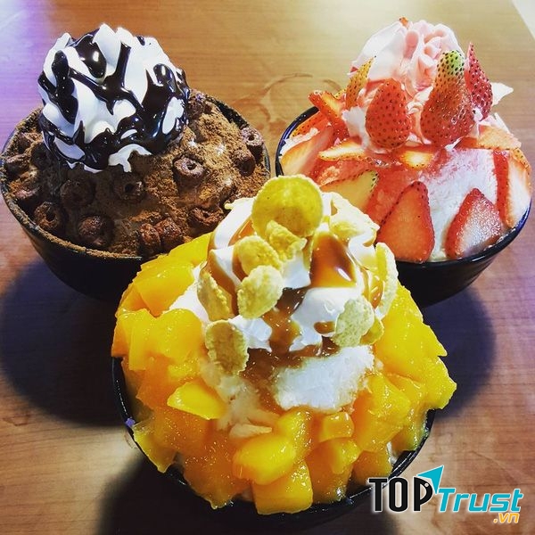 Một số loại Bingsu ở Izzibing