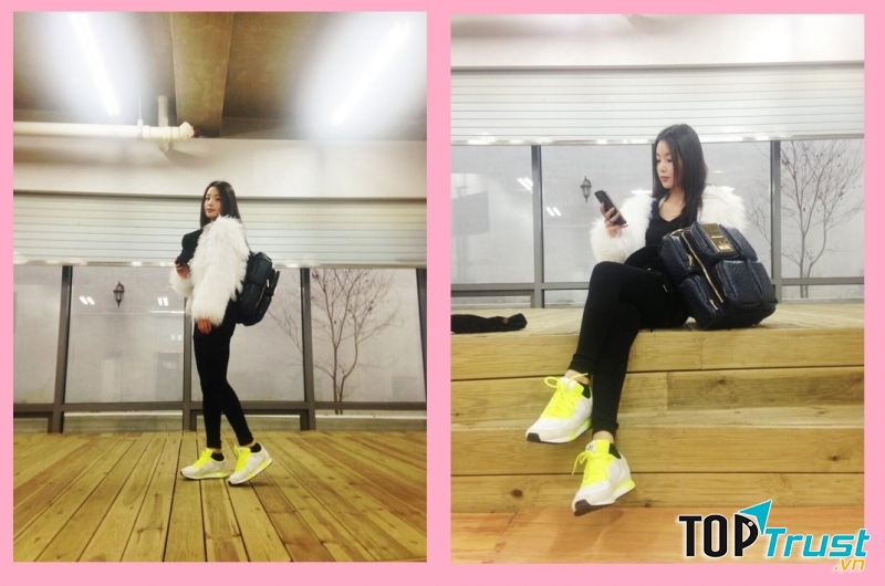 Nam Gyuri cá tính với sản phẩm của Moldir