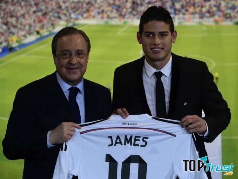 James Rodriguez có màn ra mắt ấn tượng tại Bernabeu