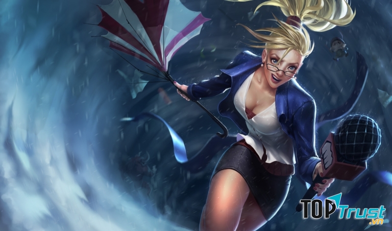 Trang phụ Janna dự báo thời tiết