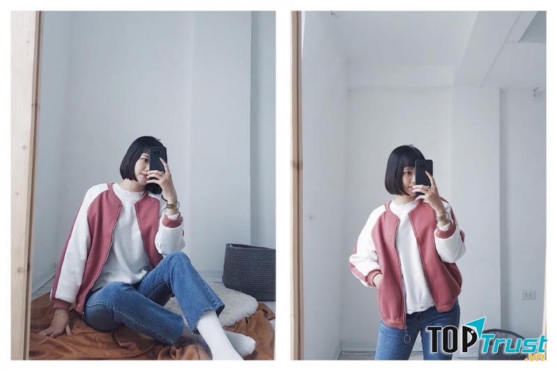 Những chiếc áo bomber có thể được phối sẵn có gu và chất riêng, lại đa dạng về màu sắc nên sẽ là một lựa chọn hoàn hảo cho những hội bạn thân đang muốn tìm một chiếc áo nhóm đẹp và ấn tượng