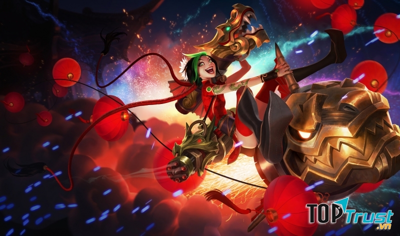 Trang phục jinx pháo hoa
