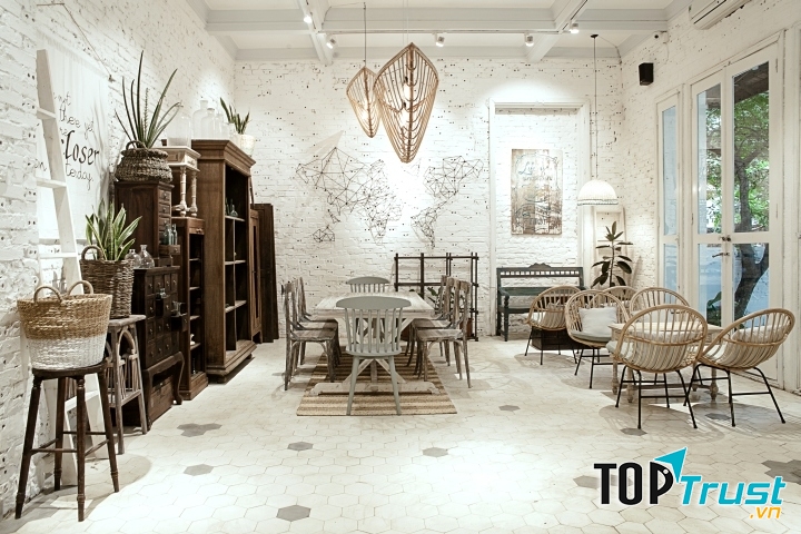 Jouri Dessert & Tea sở hữu thiết kế mang đậm phong cách châu Âu