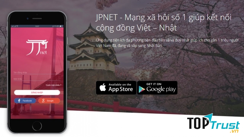 JPNET là ứng dụng học tiếng Nhật xuất hiện chưa lâu nhưng nhận được rất nhiều phản hồi tích cực từ phía người sử dụng.