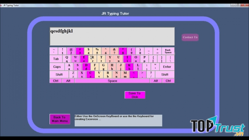 Jr Hindi English Typing Tutor