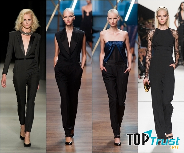 Jumpsuit là phong cách áo liền quần mang đến cho người mặc sành điệu mà cũng rất nữ tính