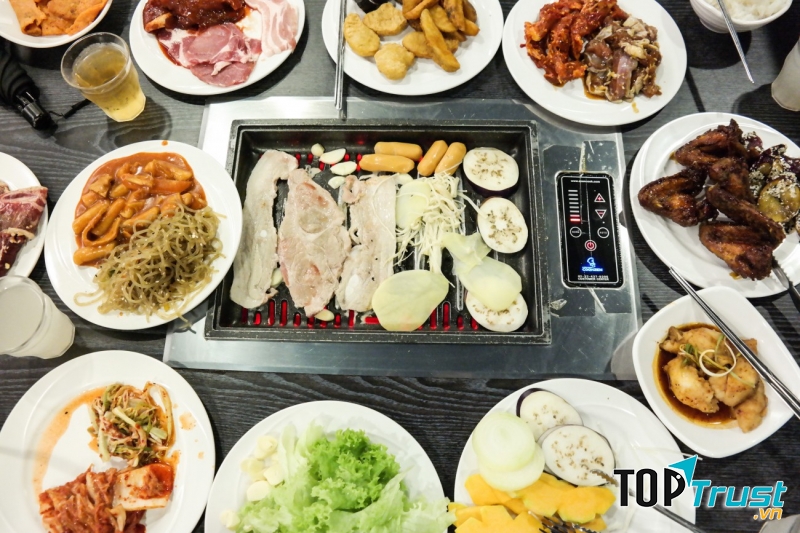 nếu muốn thưởng thức ẩm thực Hàn Quốc, bạn có thể trao niềm tin cho K BBQ.