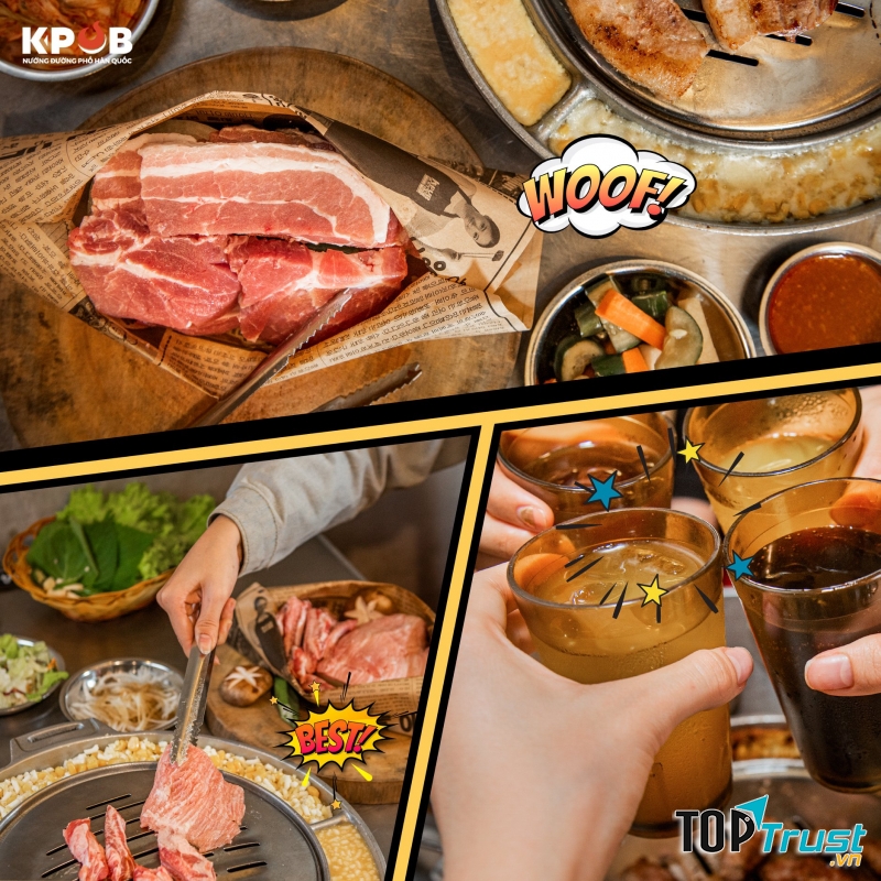 Set buffet nướng tại K-pub