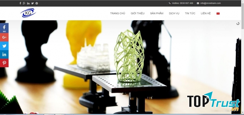website của K-Tech GloBal