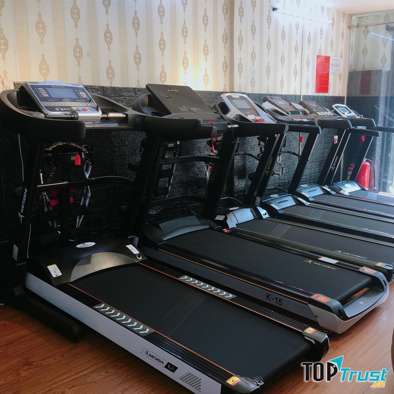 Kaitashi đầu tư trang bị tất cả các dòng máy tập đạt tiêu chuẩn chất lượng cao