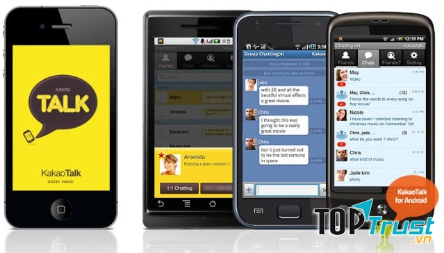 Ứng dụng Kakao talk