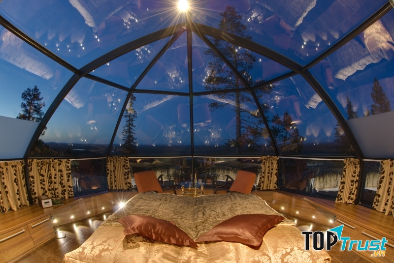 Kakslauttanen Hotel và Igloo Village, Saariselka, Phần Lan