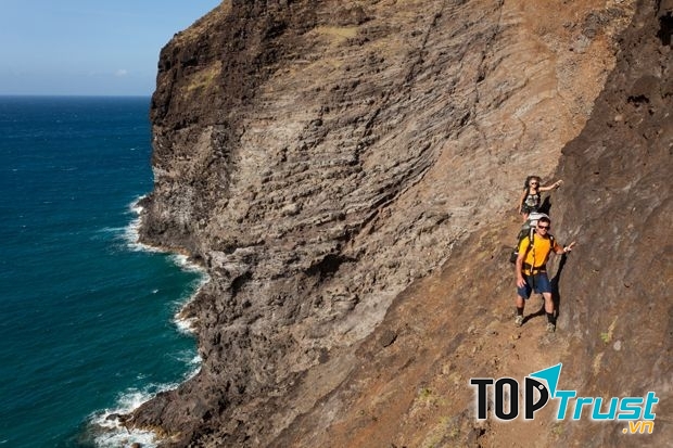 Kalalau Trail, Kauai, Hawaii, Mỹ