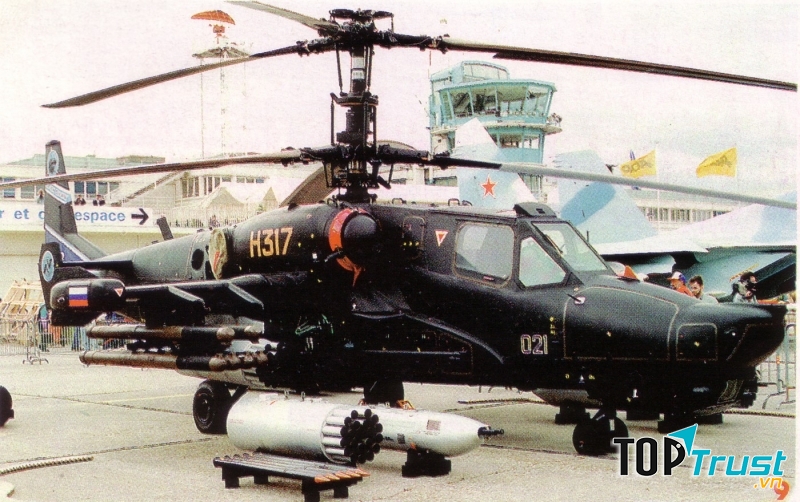 Kamov KA-50 là chiếc trực thăng hiện đại thứ hai thế giới.