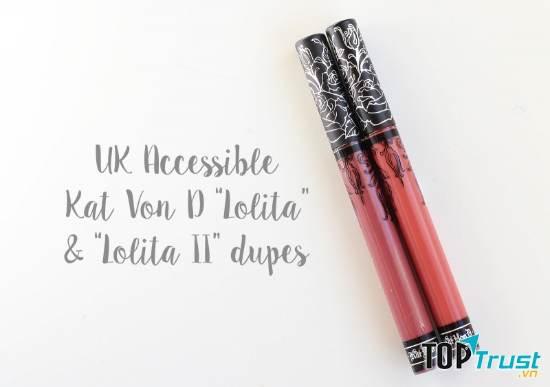Son kem lì Kat von D màu Lolita II