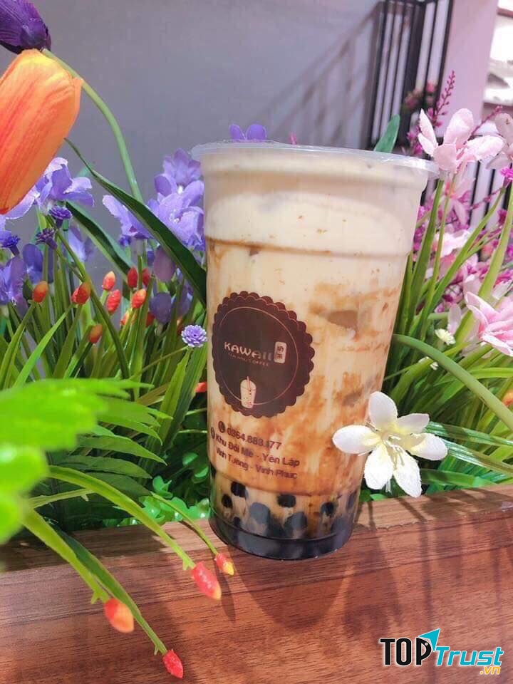 Sữa tươi trân châu đường đen Kawaii Tea