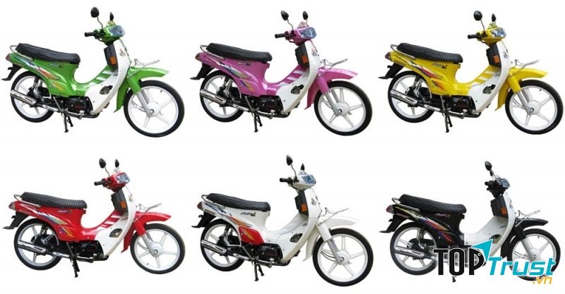 Kawasaki Max 50cc 2014 với sự đa dạng về màu sắc