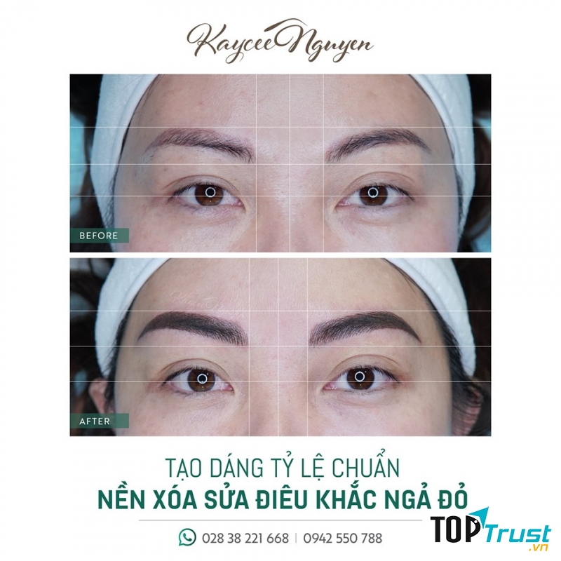 Kaycee Nguyen - Điêu khắc chân mày