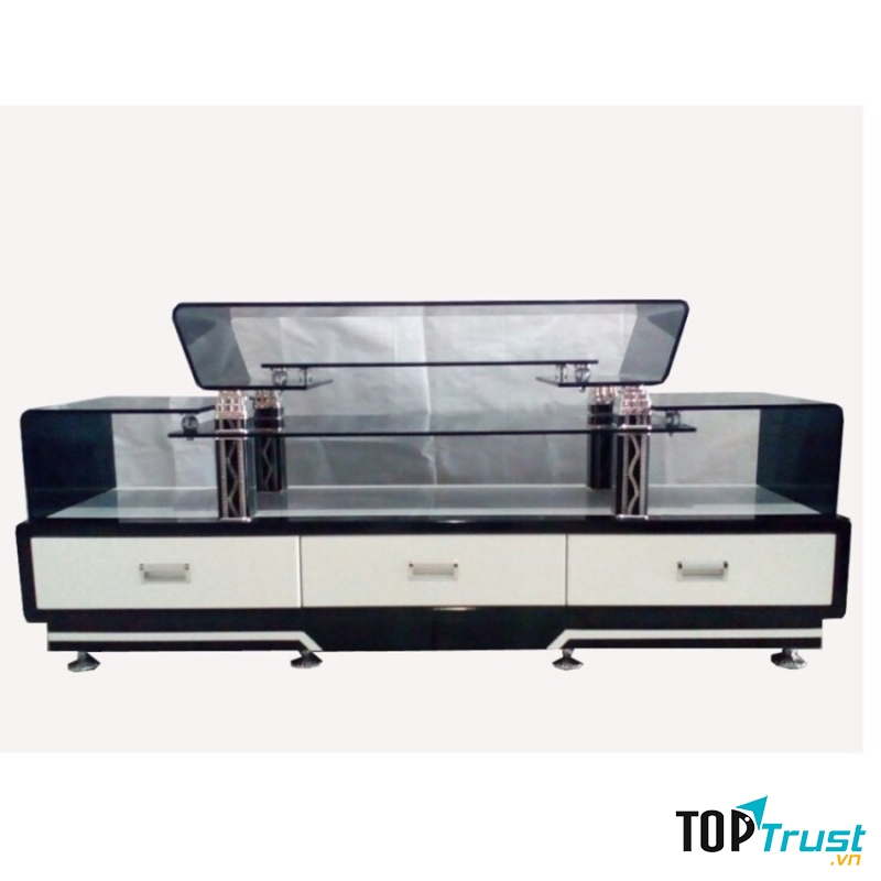 Thiết kế của kệ tivi Ngọc Hân KTV1807 ra đời hướng đến sự đơn giản, tiện ích