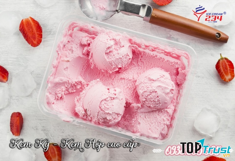 Những viên kem tròn mát lạnh là thực phẩm giải nhiệt tuyệt vời trong những ngày hè nóng nực.