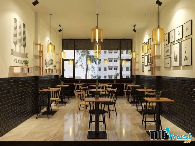 Không gian thoáng, trang trí lịch sự