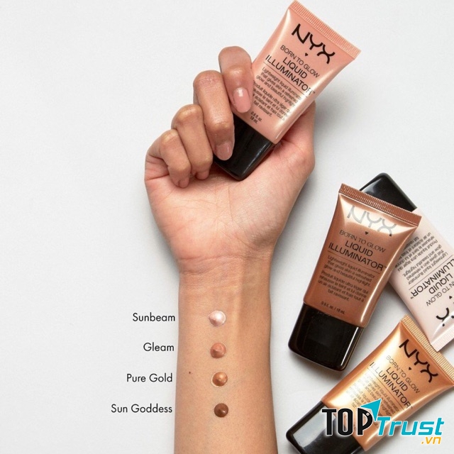 Kem bắt sáng NYX Born To Glow Liquid Illuminator