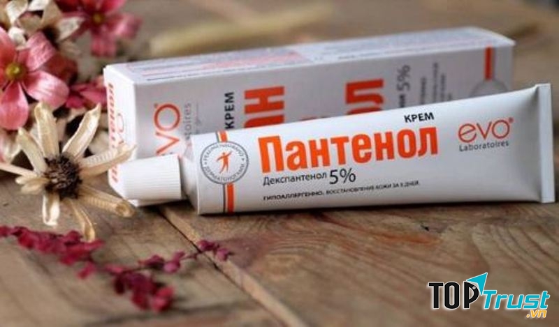 ﻿Kem trị bỏng Panthenol evo