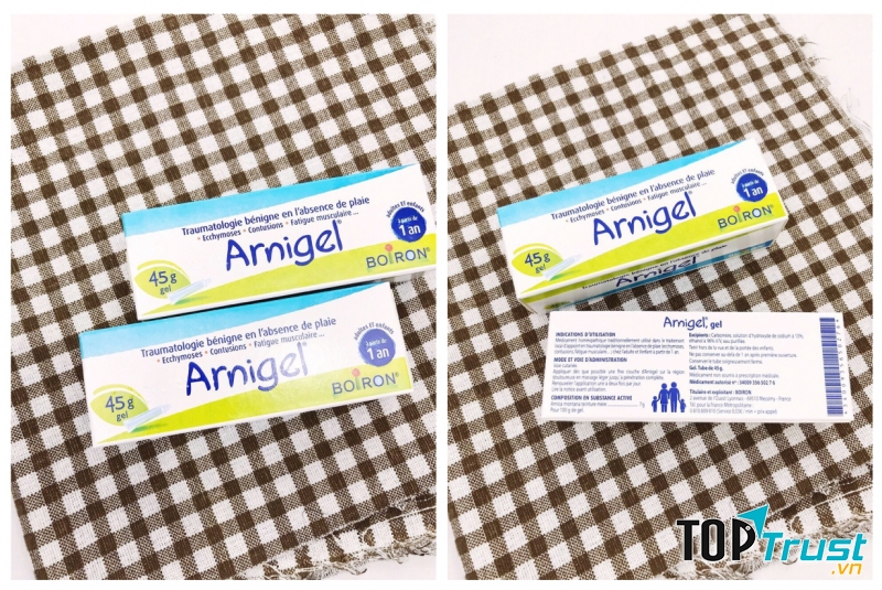 kem bôi chống bầm tím Arigel