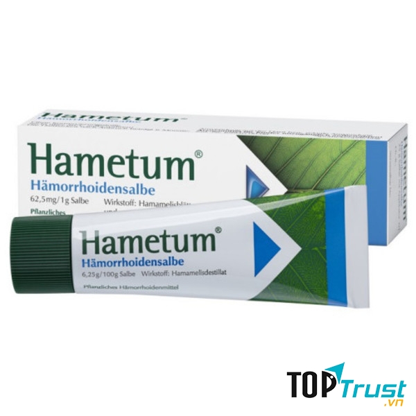 Kem bôi trĩ Hametum của thương hiệu Hametum – Đức