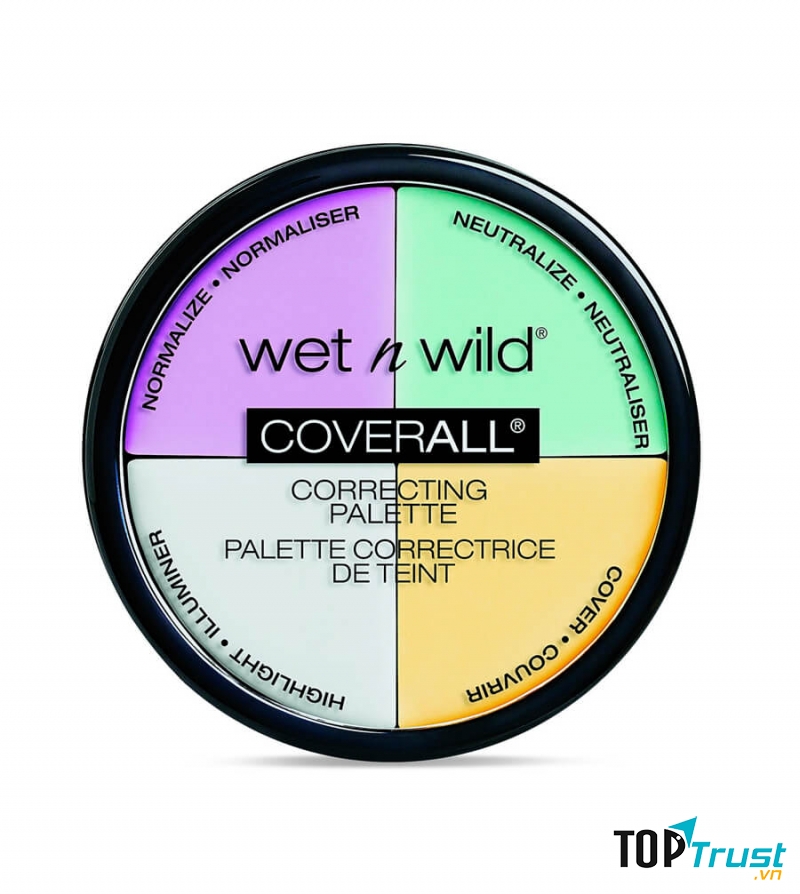 Wet n Wild Correcting Palette 349 Color Commentary