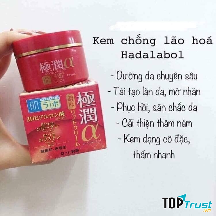 Kem chống lão hoá Hada Labo Pro Anti Aging Collagen Plus Cream