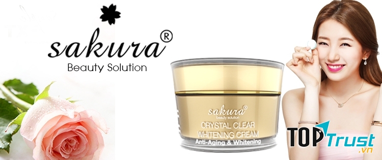 Kem chống lão hóa Sakura Anti – Aging Whitening Cream