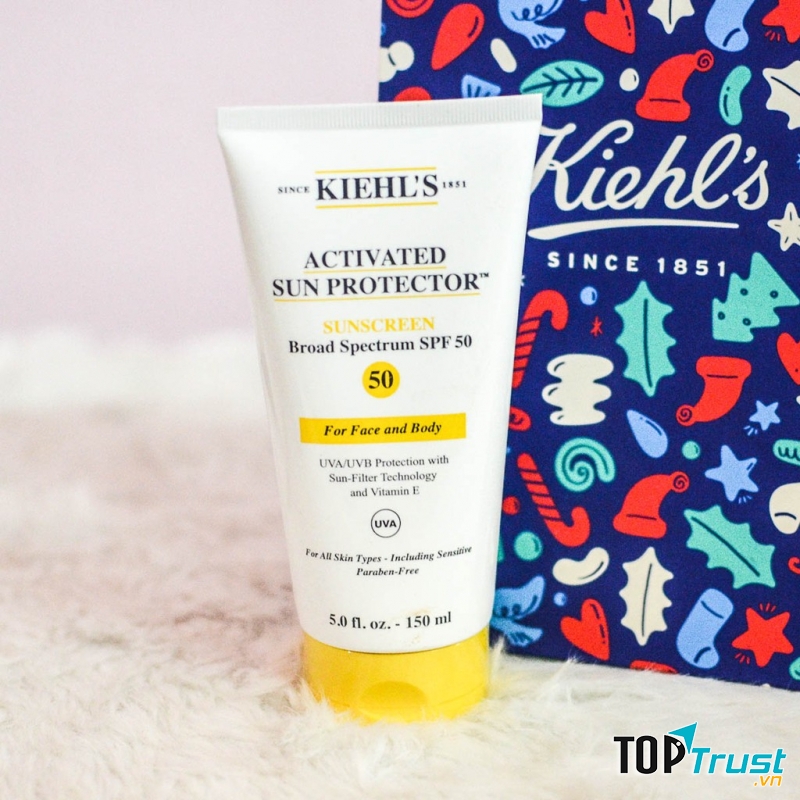 Kem chống nắng Activated Sun Protector Sunscreen SPF 50 KIEHL’S