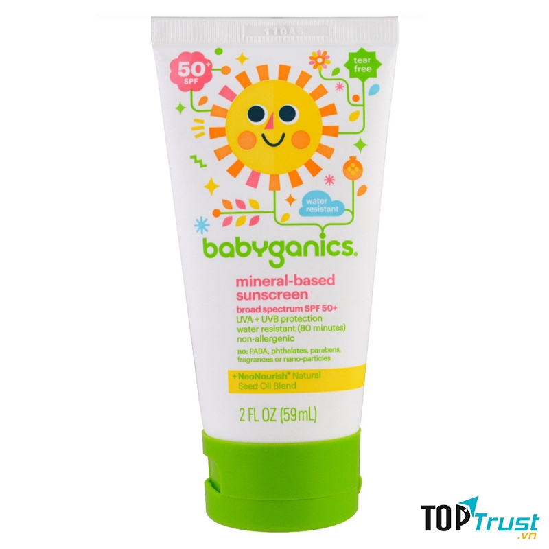 Kem chống nắng Babyganics SPF 50+