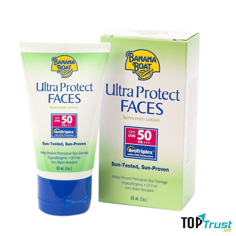 Kem chống nắng Banana Boat Facial Protect SPF50