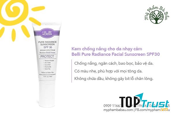 KEM CHỐNG NẮNG CHO MẸ BẦU DA NHẠY CẢM