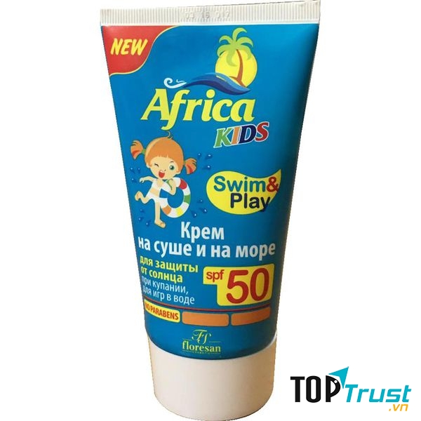 ﻿Kem chống nắng trẻ em Africa Kids SPF 50 – 150ml: