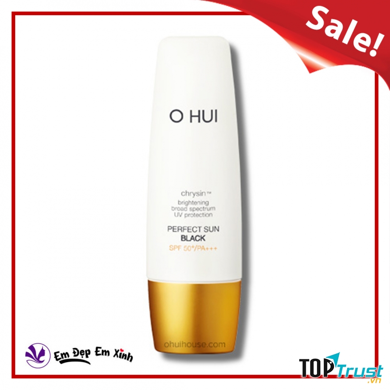 Kem chống nắng chống thấm nước Ohui Perfect Sun Black SPF50+