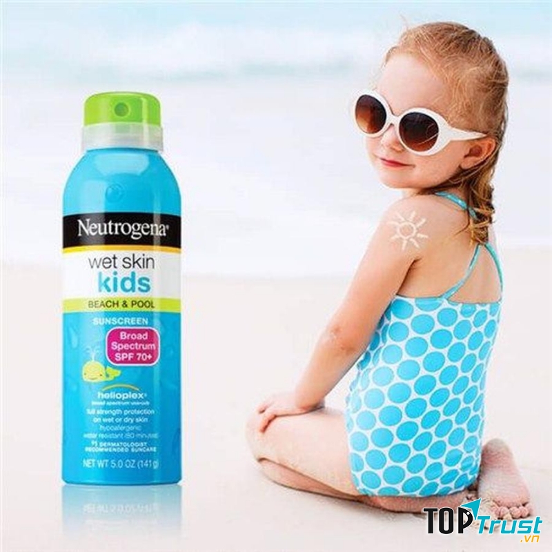 Kem chống nắng Neutrogena Wet Skin Kids