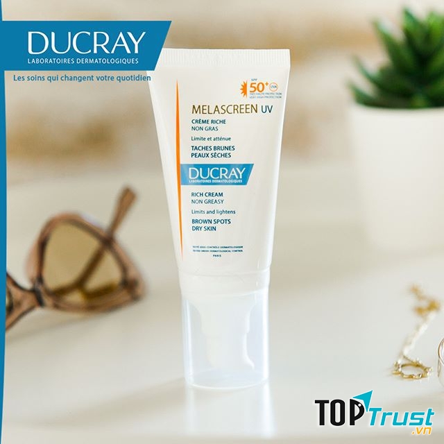 Kem chống nắng Ducray Melascreen UV Light Cream SPF 50+