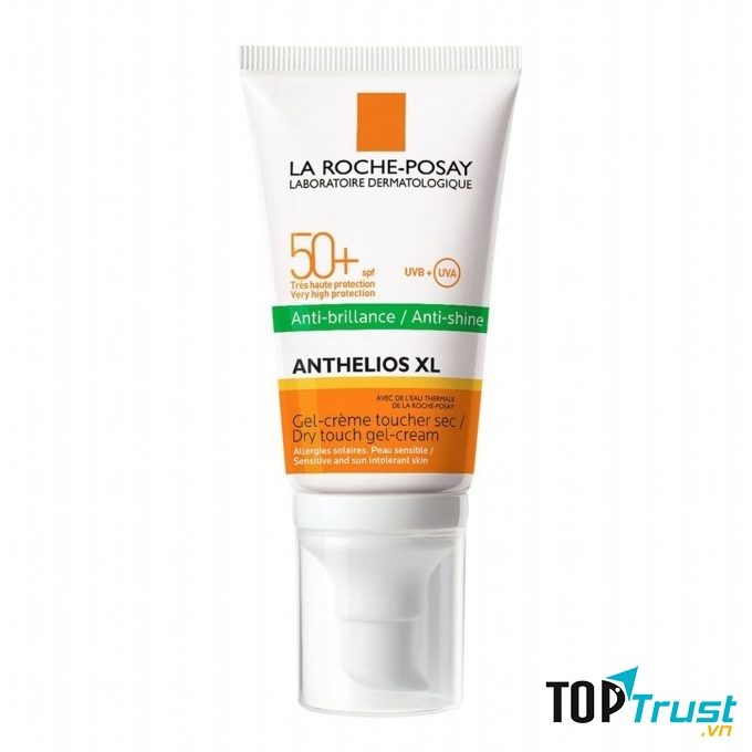 Kem chống nắng giúp kiểm soát bóng nhờn và bảo vệ da trước tác hại của tia UVB & UVA SPF 50+ La Roche Posay Anthelios Dry Touch 50ML