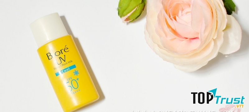 Kem Chống Nắng Làm Mát Da Biore Perfect Block Milk (Cool)