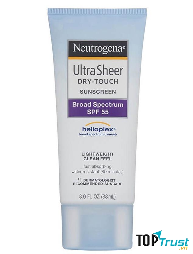 Kem Chống Nắng Neutrogena Ultra Sheer Dry Touch SPF55 88 Ml, SPF55